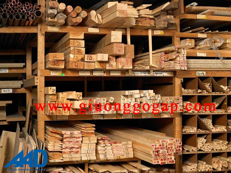 chất liệu gỗ làm giường tầng